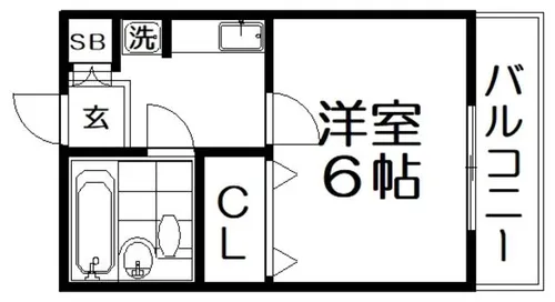 ベルハイム【3階】の間取り