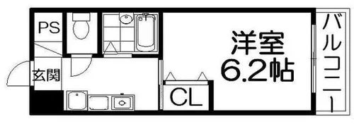 ブロッサムサンキョー【4階】の間取り
