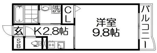 アプリコットヒルズ【2階】の間取り