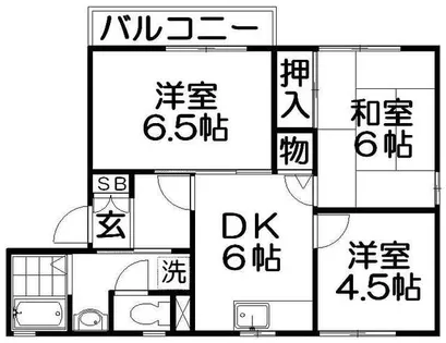 パークアベニュー【1階】の間取り