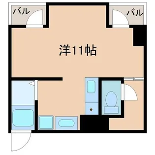 リヴェール阿波座【3階】の間取り