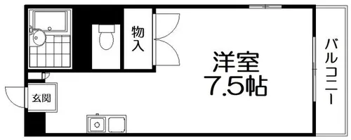 Bird’s Hill【2階】の間取り