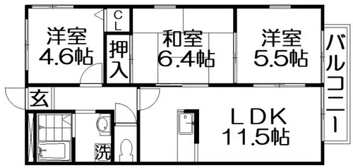 パストラルカーサ【2階】の間取り
