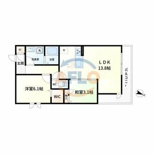 Maison de richesse【1階】の間取り