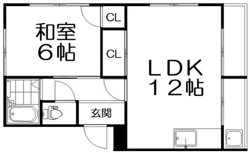 春日ダイヤモンドハイム【2階】の間取り