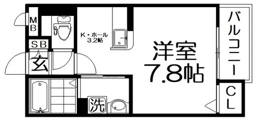 カーサグランツ【2階】の間取り
