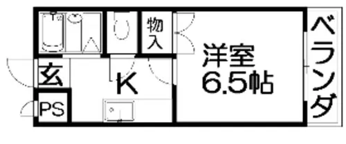 グリーンフィールド【2階】の間取り