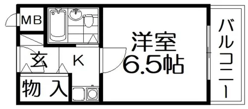 セジュールなにわ【2階】の間取り