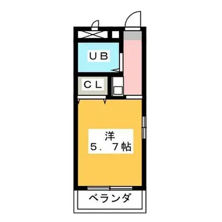 ジョイフル本郷【1階】の間取り