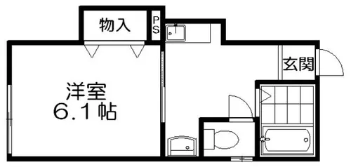 和久田ハイツ【1階】の間取り