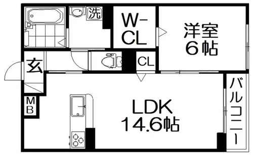 グランディオ【3階】の間取り