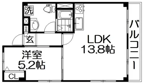 ピュアレイ【3階】の間取り