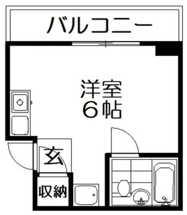 リバーサイドくずは【2階】の間取り