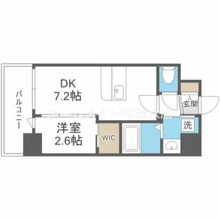 セレニテ江坂アリア【6階】の間取り