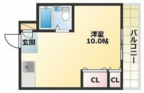 メゾンワールド【1階】の間取り