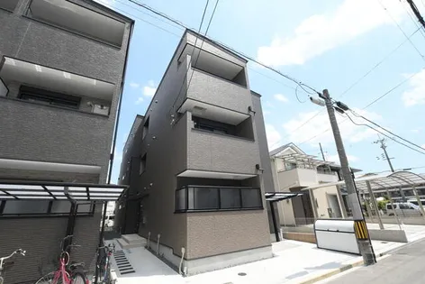 セレニティ池田A棟【1階】の外観