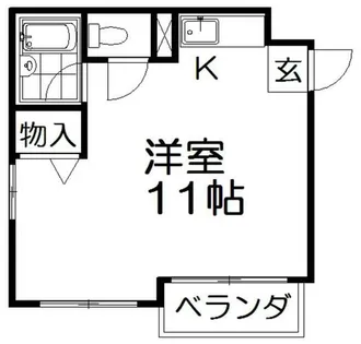 チェリー広野【3階】の間取り