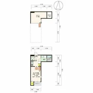 スリジェ桜山【2階】の間取り