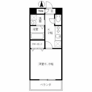meLiV桜山【5階】の間取り