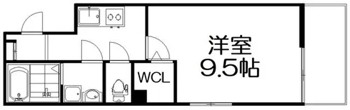 楽園【2階】の間取り