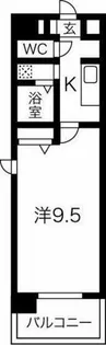 1Kの間取り画像