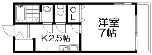 メゾンソウザ【2階】の間取り