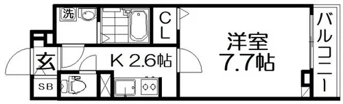 パインオークⅤ【2階】の間取り
