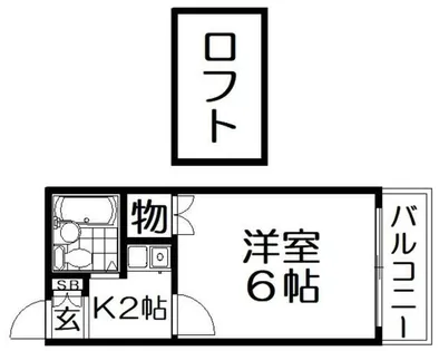 アンフィニィ桜町【1階】の間取り