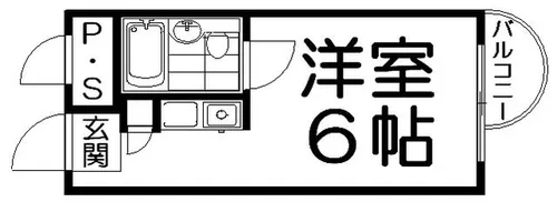 ラ・フェスタ牧野【2階】の間取り