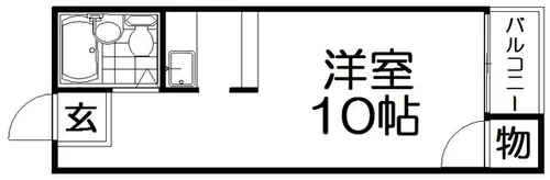 コンフォート津田【2階】の間取り