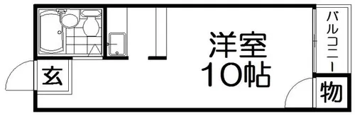コンフォート津田【2階】の間取り