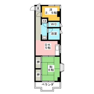 第二誠和ビル【3階】の間取り