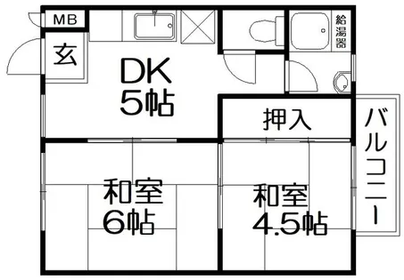 さくらマンション【3階】の間取り