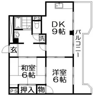香栄ビル【3階】の間取り