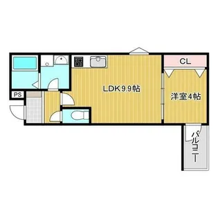 (仮称)LA-CREA潮江【1階】の間取り