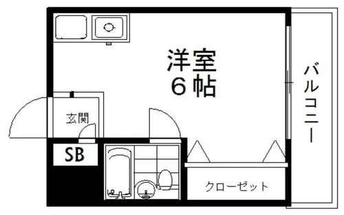 辻村ハイツ【2階】の間取り