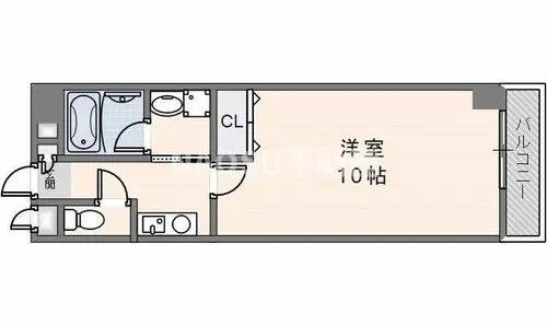 クラージュ・ハイツ【2階】の間取り