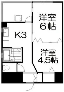 国際グランドハイツ【2階】の間取り