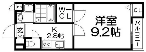 アルトベルクII【3階】の間取り