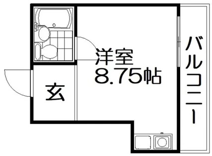 大谷グリーンハイツ【2階】の間取り