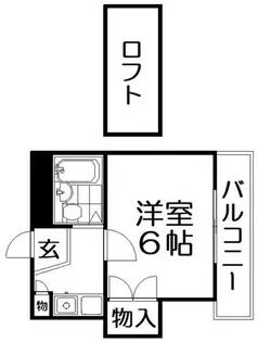 ハイツマルシェⅡ【1階】の間取り