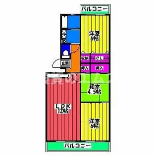 第二城戸ビル【1階】の間取り