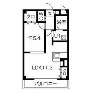 ウィステリア【1階】の間取り
