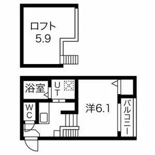 Y’s Square 名城公園【2階】の間取り