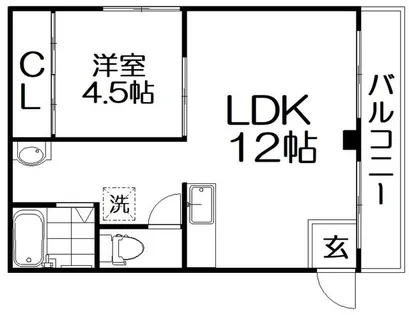 山本マンション【3階】の間取り