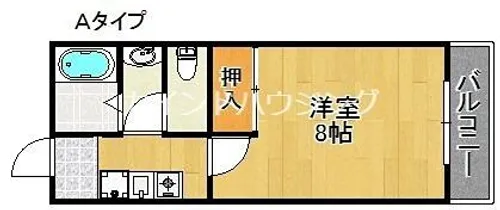 サニーハイツ【3階】の間取り