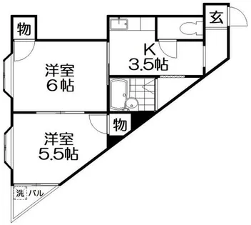 SKY KORIEN【3階】の間取り