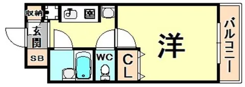 ステラハウス1【2階】の間取り