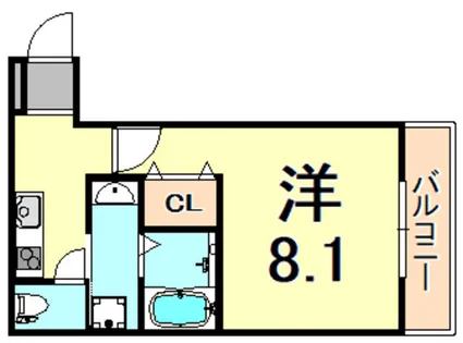 フジパレス南塚口サウス【2階】の間取り