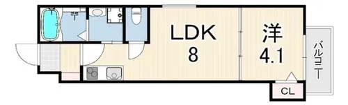 TERAS KOROEN【2階】の間取り